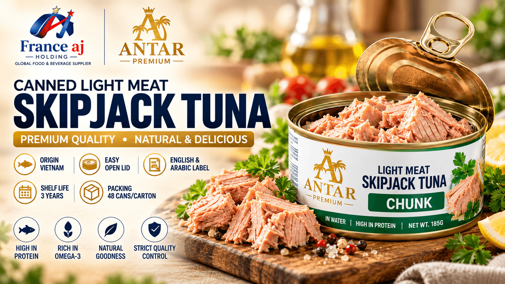 Canned Skipjack Tuna Wholesale from Vietnam: B2B Buyer & RFQ Guide