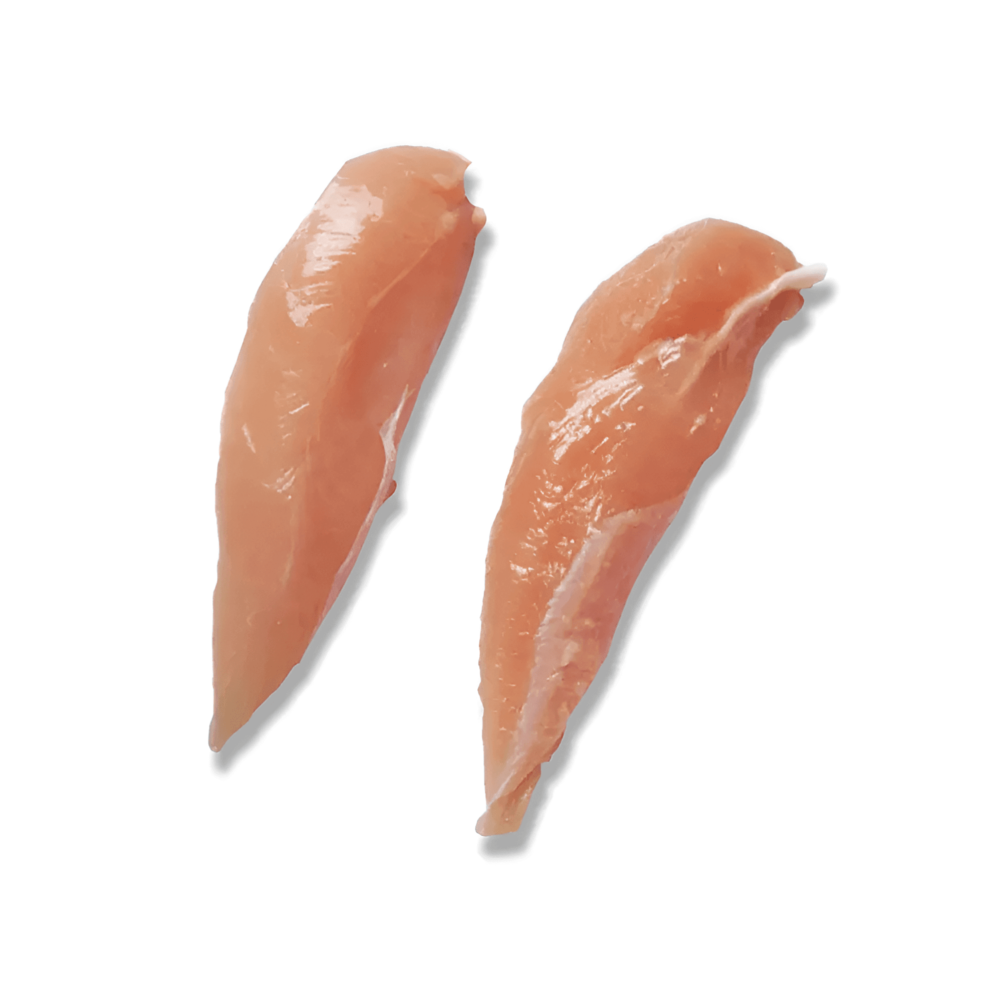Filé Mignon de Frango (Sassami) Congelado Halal - Exportação Atacadista | France AJ Alimentaire And Food LTDA