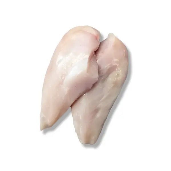 Meio Peito de Frango Congelado Halal (Desossado e Sem Pele) - Exportação Atacadista Global | France AJ Alimentaire And Food LTDA