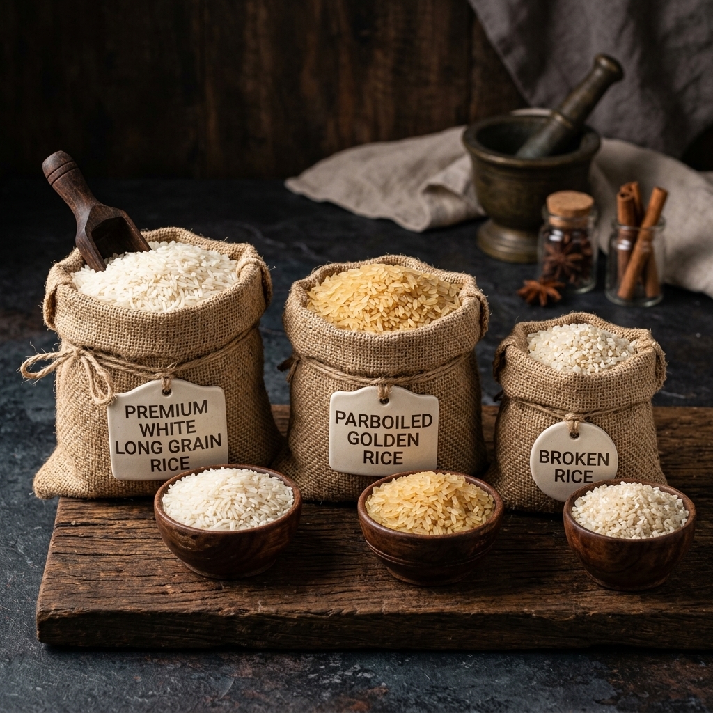 Premium rice varieties — France AJ Alimentaire And Food LTDA | B2B wholesale export