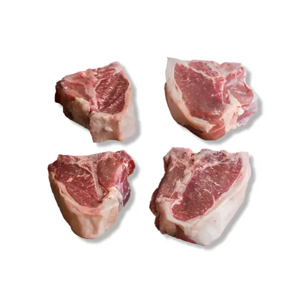 View details of Costeletas de Lombo de Cordeiro Congeladas Halal (Tipo T-Bone) - Exportação Global Costeletas de Lombo de Cordeiro Congeladas Halal (Tipo T-Bone) - Exportação Global | France AJ Alimentaire And Food LTDA