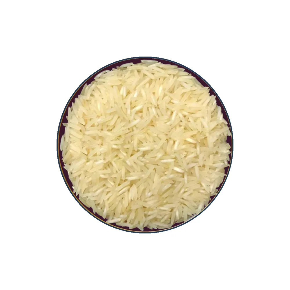 View details of Sharbati Basmati Rice Golden Sella (Long Grain Parboiled) Sharbati Basmati Rice Golden Sella wholesale export - long grain parboiled